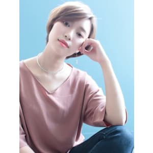 大人ナチュラルなショートボブ