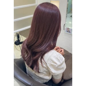 ブリーチしてピンクラベンダー