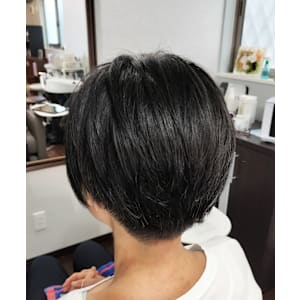 大人ショート×刈り上げ
