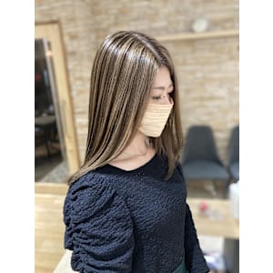 AROMA hair studio 仙台店×ロング