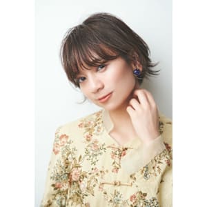 大人ショートボブ/パーマ