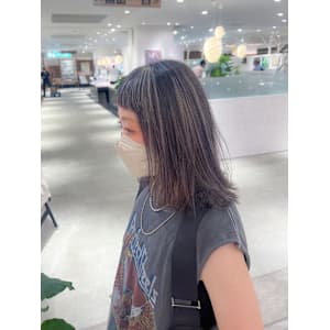 白髪ぼかし　セミディ　シアーカラー　【藤沢　藤沢駅】