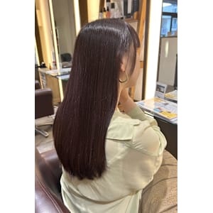 チェリーブラウン/髪質改善トリートメント