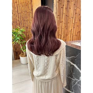 ツヤピンクカラー