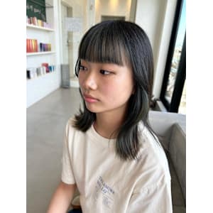 バングカラー/フェイスフレーミング/20代/30代