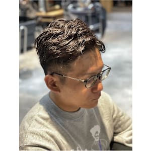 メンズ★☆モテる刈り上げビジネスパーマ☆★