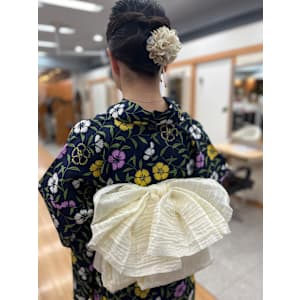 浴衣着付け＆ヘアセット