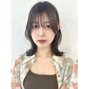 くびレイヤー/フェイスレイヤー/韓国[stylist竹田]