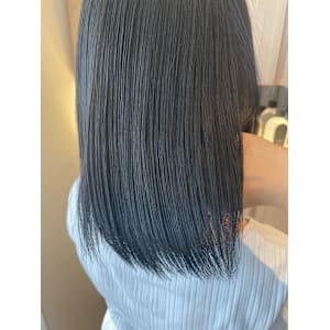 ブルーブラックツヤ髪カラー/Kurumi