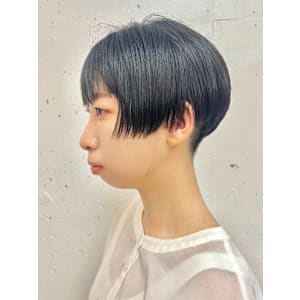 メンズライク・ボーイッシュショート個性的刈り上げツーブロック