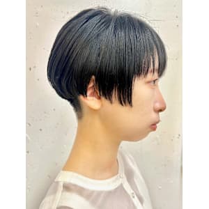 メンズライク・ボーイッシュショート個性的刈り上げツーブロック