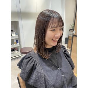 ♪ほんのりカシスブラウン♪