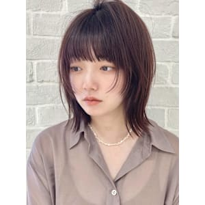 くびレイヤー/フェイスレイヤー/韓国[stylist竹田]