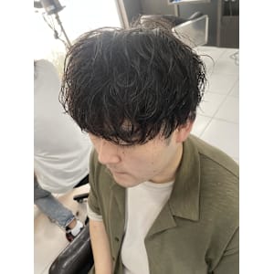 ツイスパ・スパイラルMIX！メンズパーマ　錦糸町北口