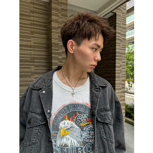 スパイラルパーマ/ナチュラルブラウンカラー/ツーブロック - garden otakanomori【ガーデン オオタカノモリ】掲載中