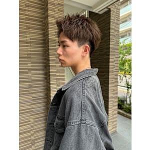 スパイラルパーマ/メンズシンプル黒髪/ツーブロック - garden otakanomori【ガーデン オオタカノモリ】掲載中