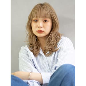 大人可愛い20代30代/髪質改善/ブリーチ/レイヤーカット