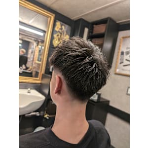 ツーブロテーパースキン