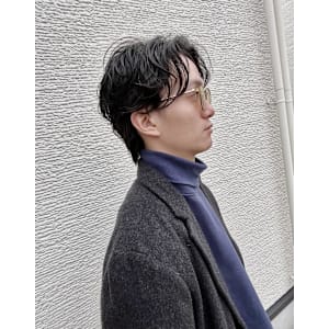 【ARCH 竹田】センターパート　ニュアンスパーマ