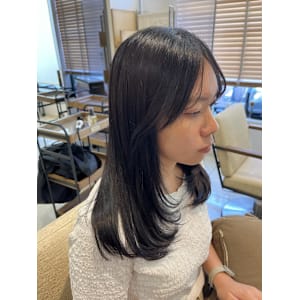 ［なつな］ナチュラルブラウン/レイヤーカット