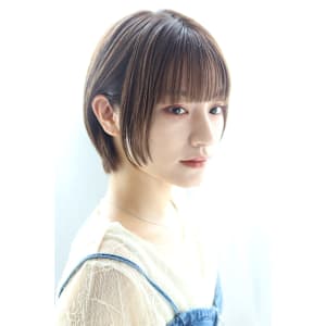 10代/20代/30代/大人かわいい丸みショートヘア♪