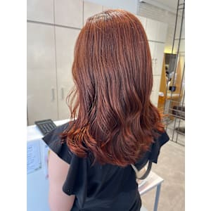 オレンジブラウン◎平谷英実