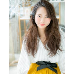 色っぽい♪小顔アシンメトリーのリラックスウェーブ　斜めバング - mod's hair【モッズヘア】越谷/越谷西口店【モッズヘア コシガヤ コシガヤニシグチテン】掲載中
