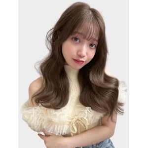 大人美人/外ハネボブ/春カラー/くびれミディアム/20代30