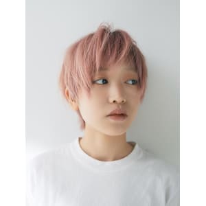 ペールピンクラフショート 【FIRST】鈴木宏子