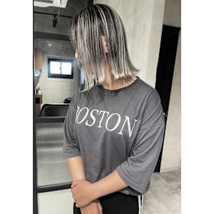 ★プラチナシルバーエアタッチバレイヤージュ★