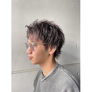 シルバーベージュカラー/メンズハイトーン/シルバーカラー