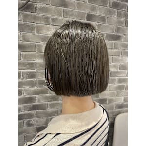 切りっぱなし ミニボブ