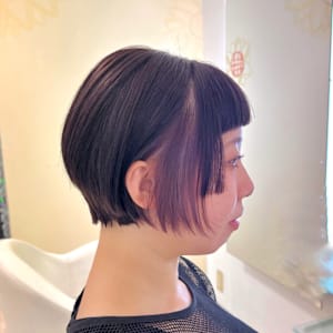 インナーカラー＋姫カット♪