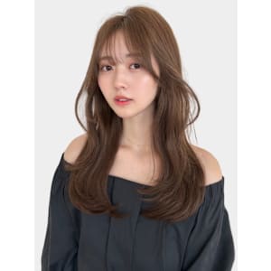 毛先パーマヘルシースタイル横顔美人こなれヘア大人美人美髪