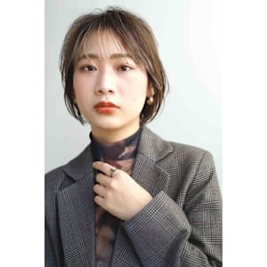 小顔ショートボブ