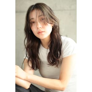 ニュアンスウェーブ　パーマロング　レイヤー　代官山　中目黒