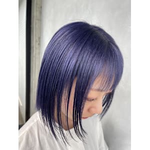 ブルー/バイオレット/青/ハイトーン/ダブルカラー