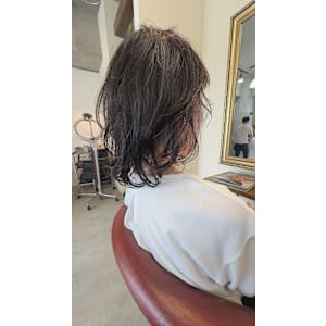 ミディアムパーマ風 - Lourdes hair design【ルルドヘアーデザイン】掲載中