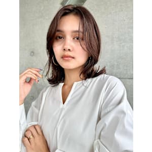 ボブ/ミルクティーベージュカラー/ブリーチ/ダブルカラー/原