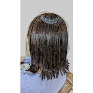 艶髪外ハネ✕アッシュカラー