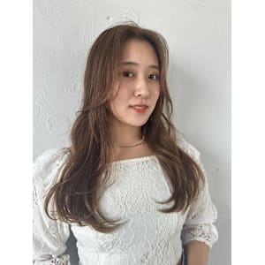 [aika]シークレットハイライトで作る透明感たっぷりカラー