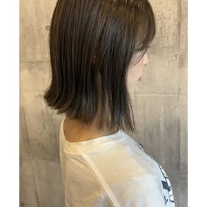 オリーブアッシュ/ボブ　