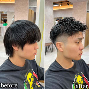 竹ノ塚で叶う！フェードスタイル