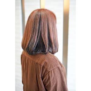 アンブレラカラー×ソフトピンク　Umbrella color - mouf -hair&eyelash-【ムゥフ ヘアアンドアイラッシュ】掲載中
