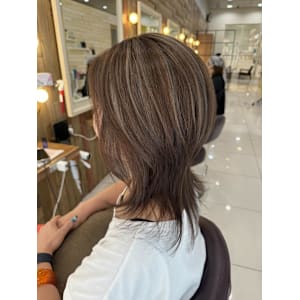 明るく染める白髪染め✖白髪ぼかしハイライト - LUCK 辻堂【ラックツジドウ】掲載中