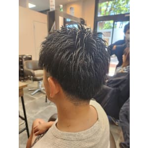 メンズカット/パーマ/グレイカラー/鎌取駅/韓国風/白髪染め