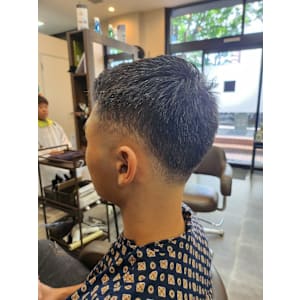 メンズカット/パーマ/グレイカラー/鎌取駅/韓国風/白髪染め