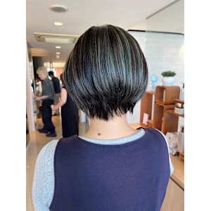 コントラストハイライト/ミントグリーン/西原晃