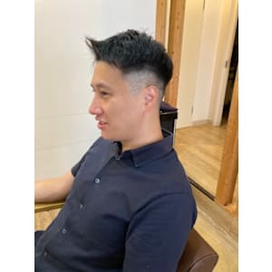 お客様髪質改善データ1332（メンズショート）