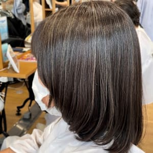 白髪ぼかし/イルミナカラー/ハイライト/グレイカラー